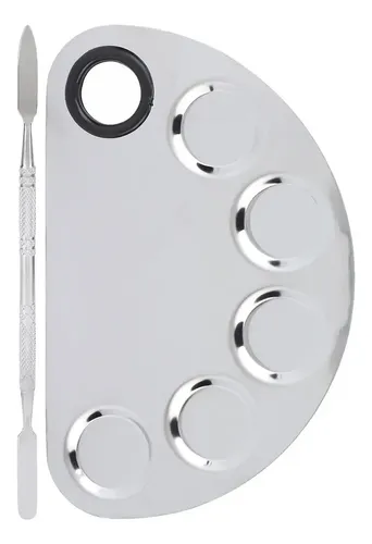Wg Palet For Mezing Maquillaje, Espátula, Pintura De