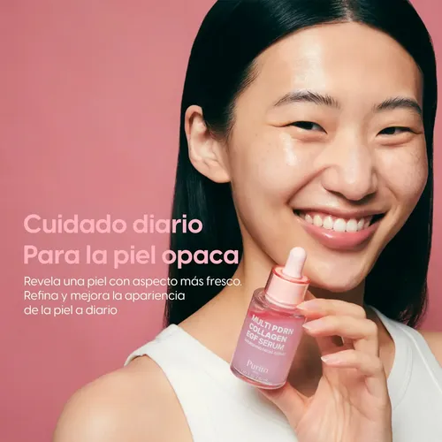 Sérum Facial Purito Seoul PDRN Multi Collagen EGF 30ml Coreano- Arrugas Líneas De Expresión Firmeza Elasticidad – Todo Tipo De Piel