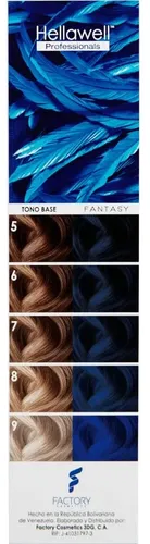 Tinte Profesional Hellawell Color Fantasy Deep Blue 60 G 60
