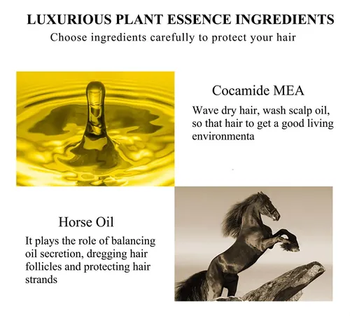 Champú Hidratante Para Caballos Champú Japonés Con Aceite De