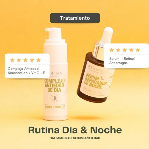 Sérum Antiedad Regina Día Niacinamida Vitamina C E Todo Tipo de Piel