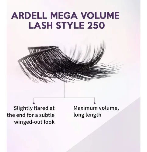 Pestañas Postizas Ardell Mega Volume Lashes 250 4 Pares