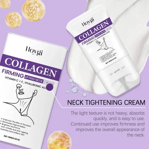 Hy/ Crema De Cuello Hoygi Con Rodillo Para Hidratar Y