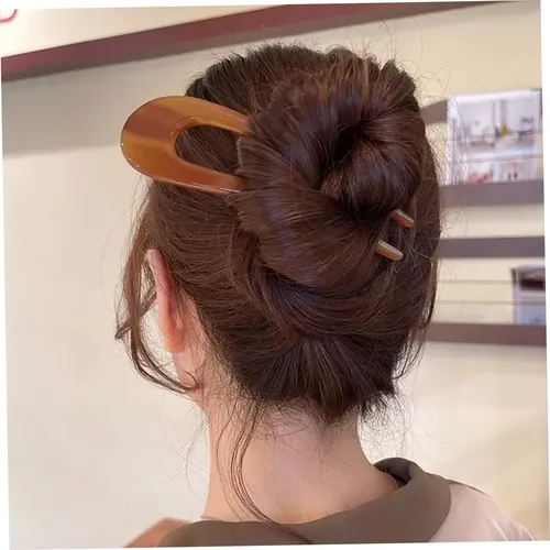 Horquillas Para El Pelo En Forma De U Para Moños, 4 Gxs
