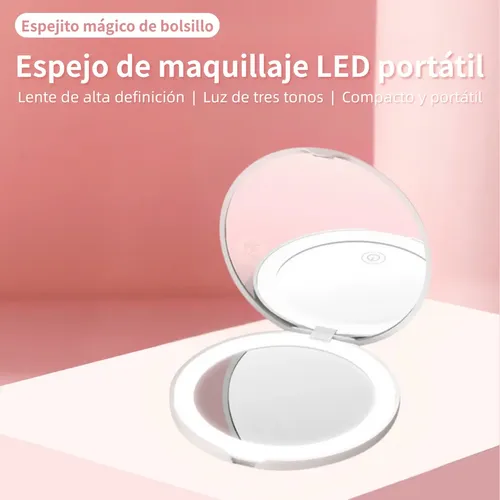 Espejo Portátil For Maquillaje, Espejo Maquillaje Led /s
