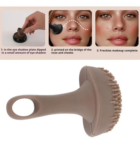 2×sello De Pecas Silicona Herramienta Maquillaje Realista
