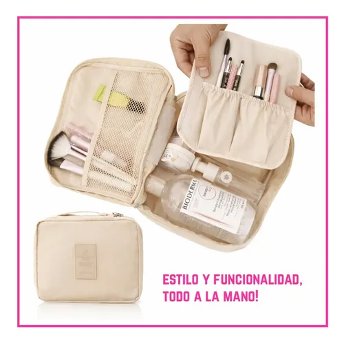 Portacosmeticos Neceser Organizador Viaje Maquillaje Estuche