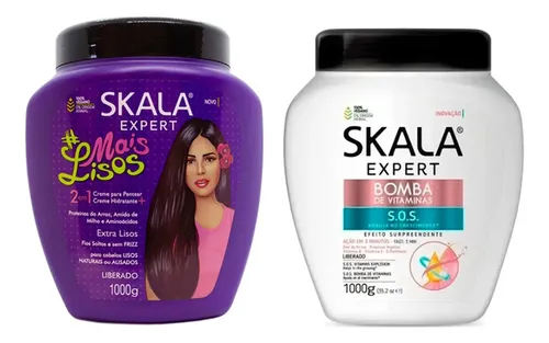 Combo  Baños Capilares Skala Antifrizz Lisos