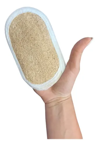 Guante Exfoliante Manopla Chica Esponja Vegetal. Pack X 12