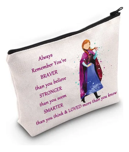 Bolsa De Maquillaje Cosmética Levlo Princess Anna You Are Br