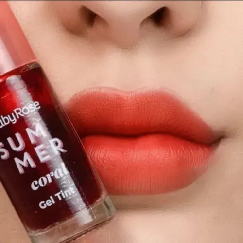 Gel Tint Ruby Rose Tinta Labial Hialuronico D-phantenol Color Summer Coral