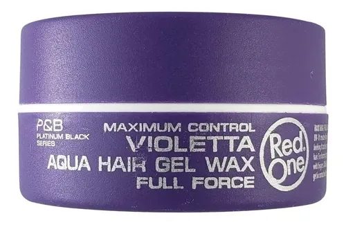 Cera Peinado Red One Aqua Hair Gel Wax Violetta 150ml