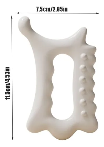 – Placa De Masaje Facial Gua Sha De Resina For Cuerpo