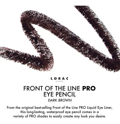 Lorac Lápiz Delineador Waterproof Front Line Pro Dark Brown