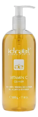 Idraet Vitamina C Cleanser Gel De Limpieza Rostro Cuerpo Renovador 500g