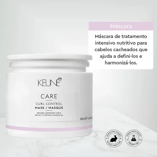 Mascarilla Keune Care Curl Control Para Cabello Rizado Y Ond