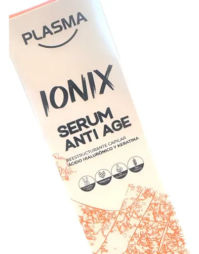 Serum Capilar Anti Age Ionix 30ml Acido Hialuronico Plasma
