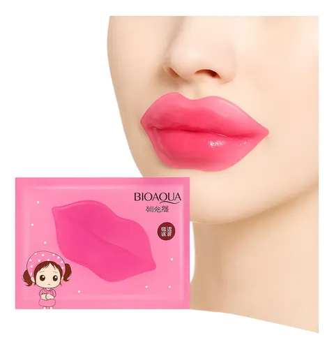 Mascarilla Para Labios Con Colágeno Hidratante Antiage X10