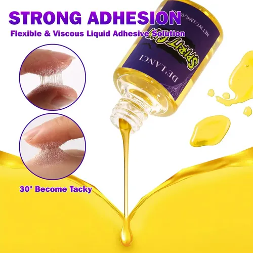 Kit Adhesivo Y Desmaquillante Spirit Gum Makeup Oygcee 13 Ml