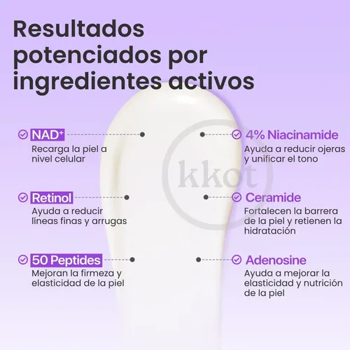 Numbuzin Nad+ Retinol Volumetox Eye Cream 10ml