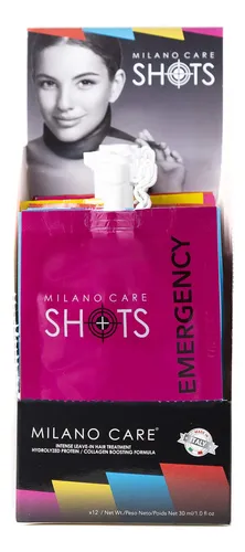 Tratamiento Capilar Milano Care Shots Emergency Keratin Mask
