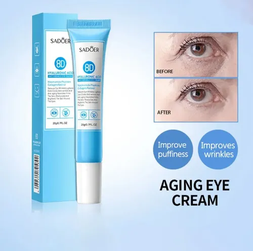 Contorno De Ojos Ácido Hialurónico 8d Sadoer 20g