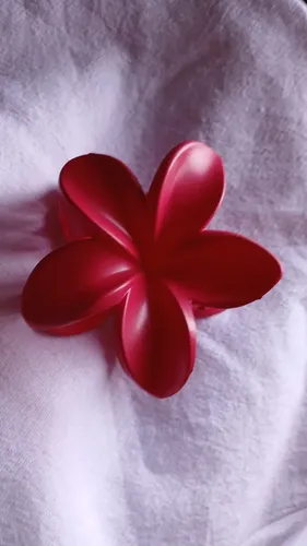 Broche Para El Pelo De Moda Mujer Nena Flor Roja