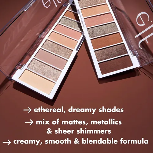 E.l.f. Perfect 10 Eyeshadow Palette Sombras Ultra-pigmented