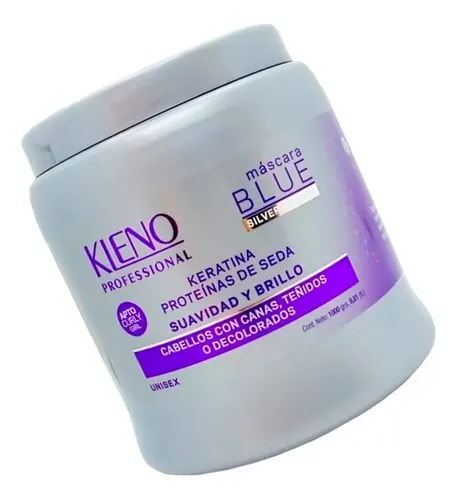 Kleno Blue Mascara Silver Intense Matizadora Rubios 1kg