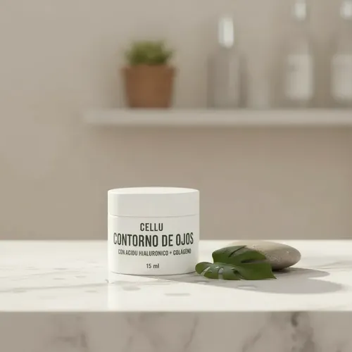 Contorno De Ojos Ácido Hialurónico Para Ojeras Arrugas Crema