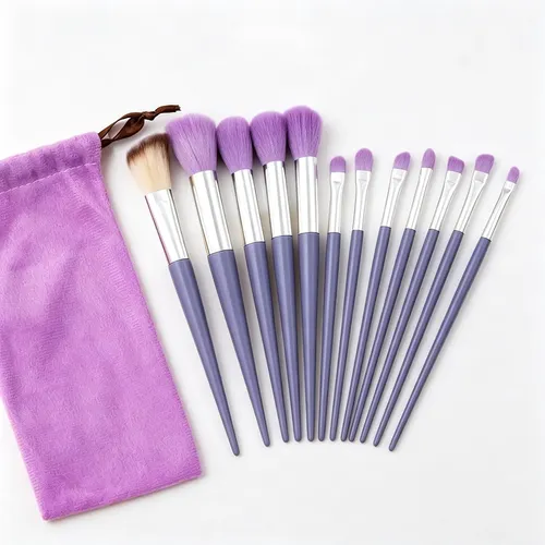 Set De Brochas Y Esponjas De Maquillaje, Para Maquillar Y De