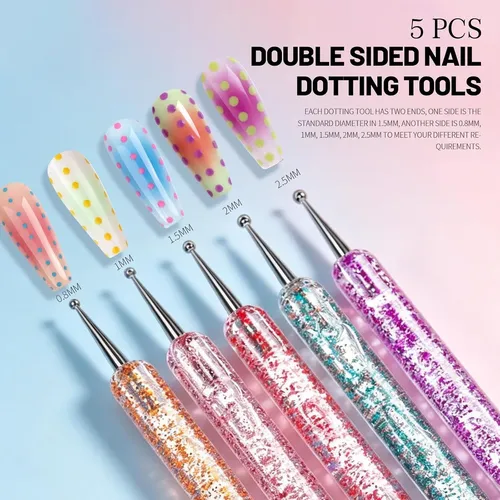 Kit Profesional Pinceles Y Herramientas Para Arte En Uñas