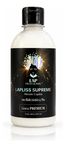 Alisado Sin Formol Lapliss Supreme X500ml Lap Profesional