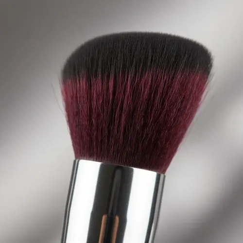 Set Brochas Kabuki Pinceles Fibra Dual