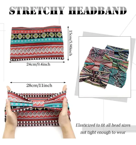 Tocados De Estilo Bohemio Para Mujer (4 Piezas) Qi