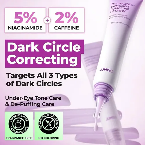 Jumiso Niacinamide 5+ Dark Circle Correcting Contorno De Ojo Madura Día/noche