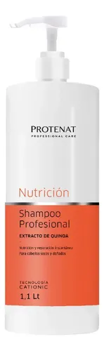 Shampoo Profesional Protenat Nutrición Extracto Quinoa 1,1lt