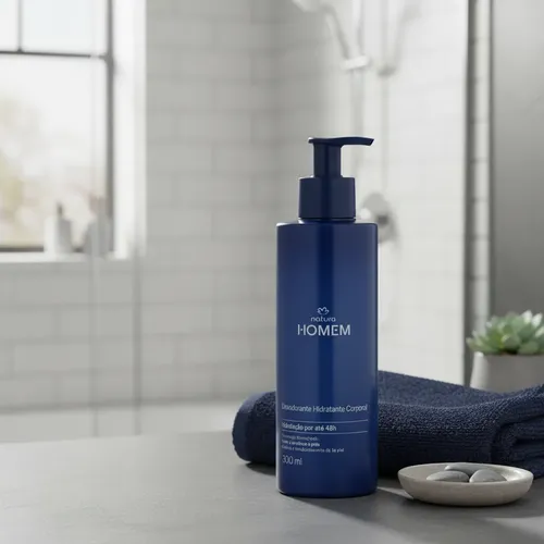 Crema Hidratante Corporal Hombre Natura Homem 300 Ml