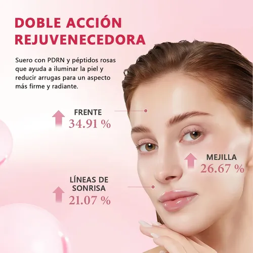 Kit Facial Coreano Firmeza Luminosidad Colágeno Pdrn Weud