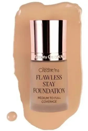 Base de maquillaje líquida Beauty Creations Flawless tono 7.5 – 30mL