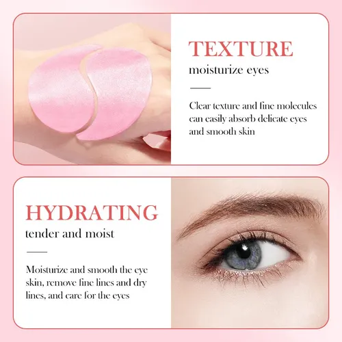 . Mascarilla Hidratante De Ácido Hialurónico For Ojos Con .