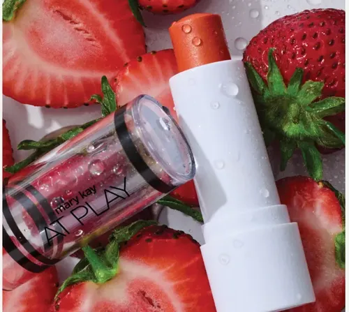 Nuevo Bálsamo Labial Mary Kay Frutilla Coral Love 4.6g