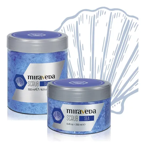 Exfoliante Marino Miraveda De Italwax 500ml  Hidratante Y