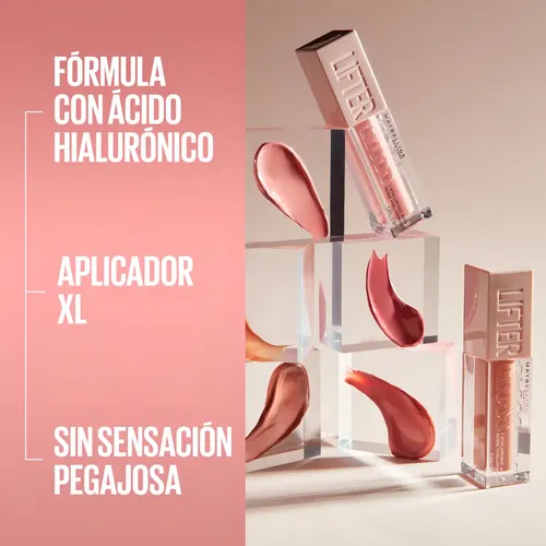 Brillo Labial Lifter Gloss Maybelline Tono 001 Pearl Color Suela