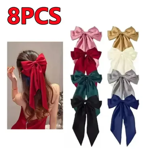 8 Piezas Clips De Resorte, Tocados De Cinta