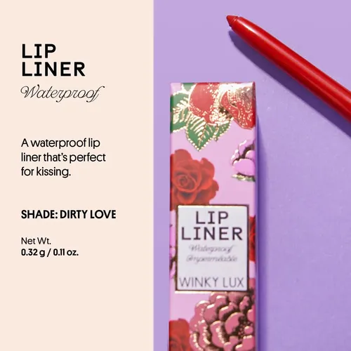 Lápiz Delineador Labial Demi Matte Dirty Love De Winky Lux