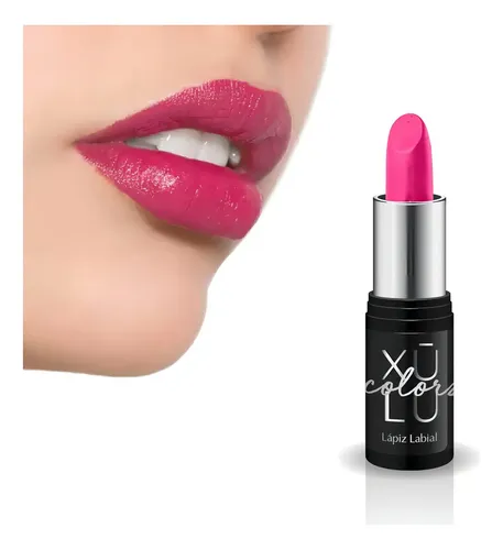 Lápiz Labial en Barra Cremoso Coral de Xúlu Cosméticos
