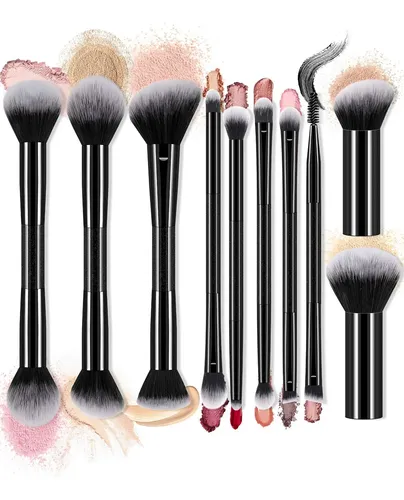 Set De Brochas De Maquillaje, Herramientas De Belleza Para R