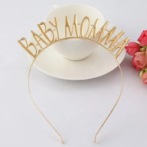 Diadema De Aleación Para El Pelo De Mamá Con Estampado De Le