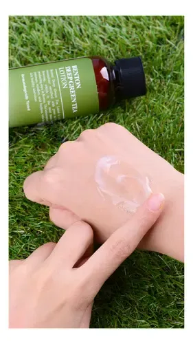 Benton Deep Green Tea Lotion Crema Ligera Coreana Hidratante Todo Tipo De Piel Día/noche